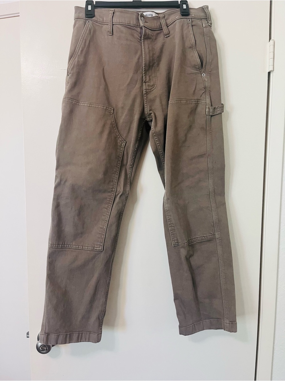 Hollister Men's Brown Cargo Carpenter Pants
